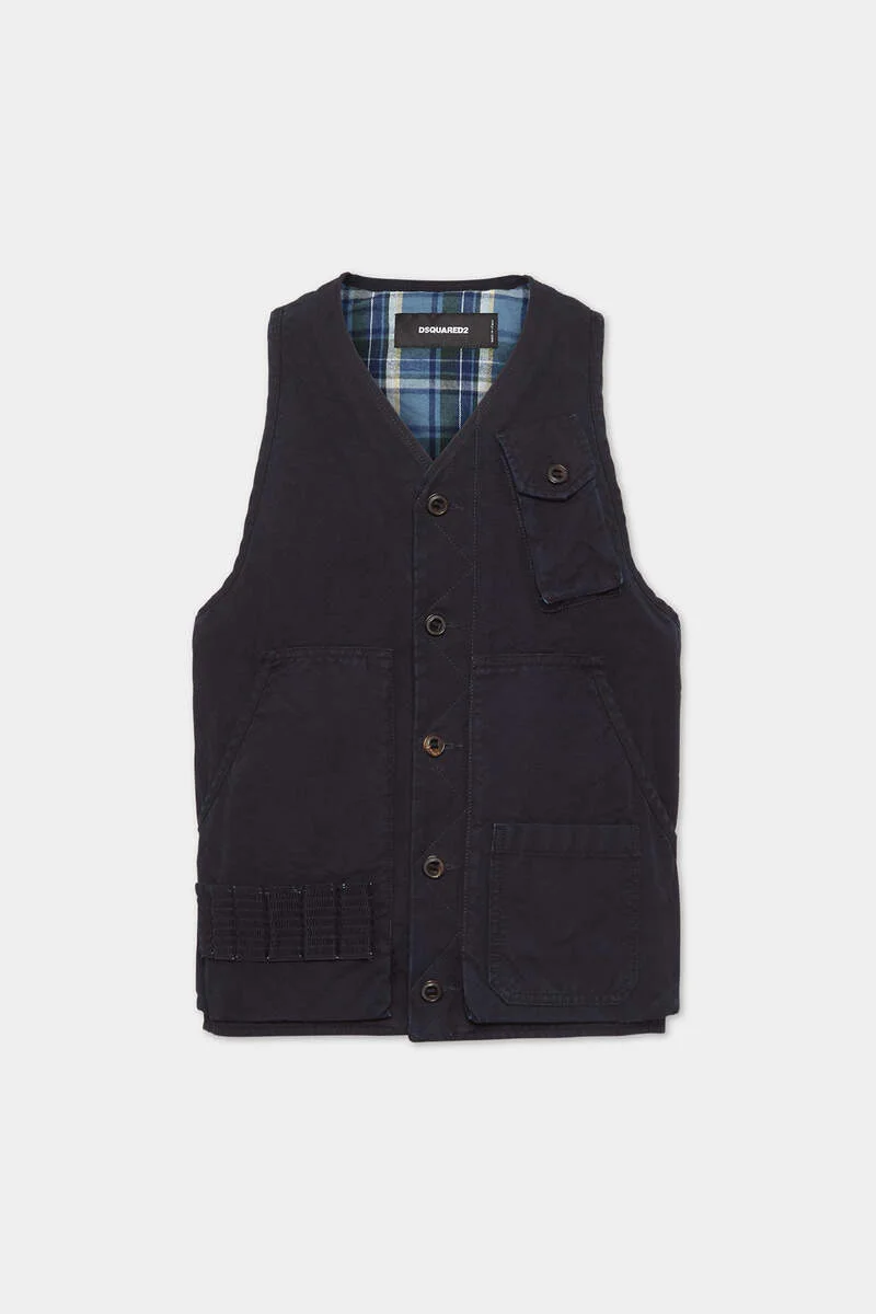 HUNTER COTTON VEST - 1