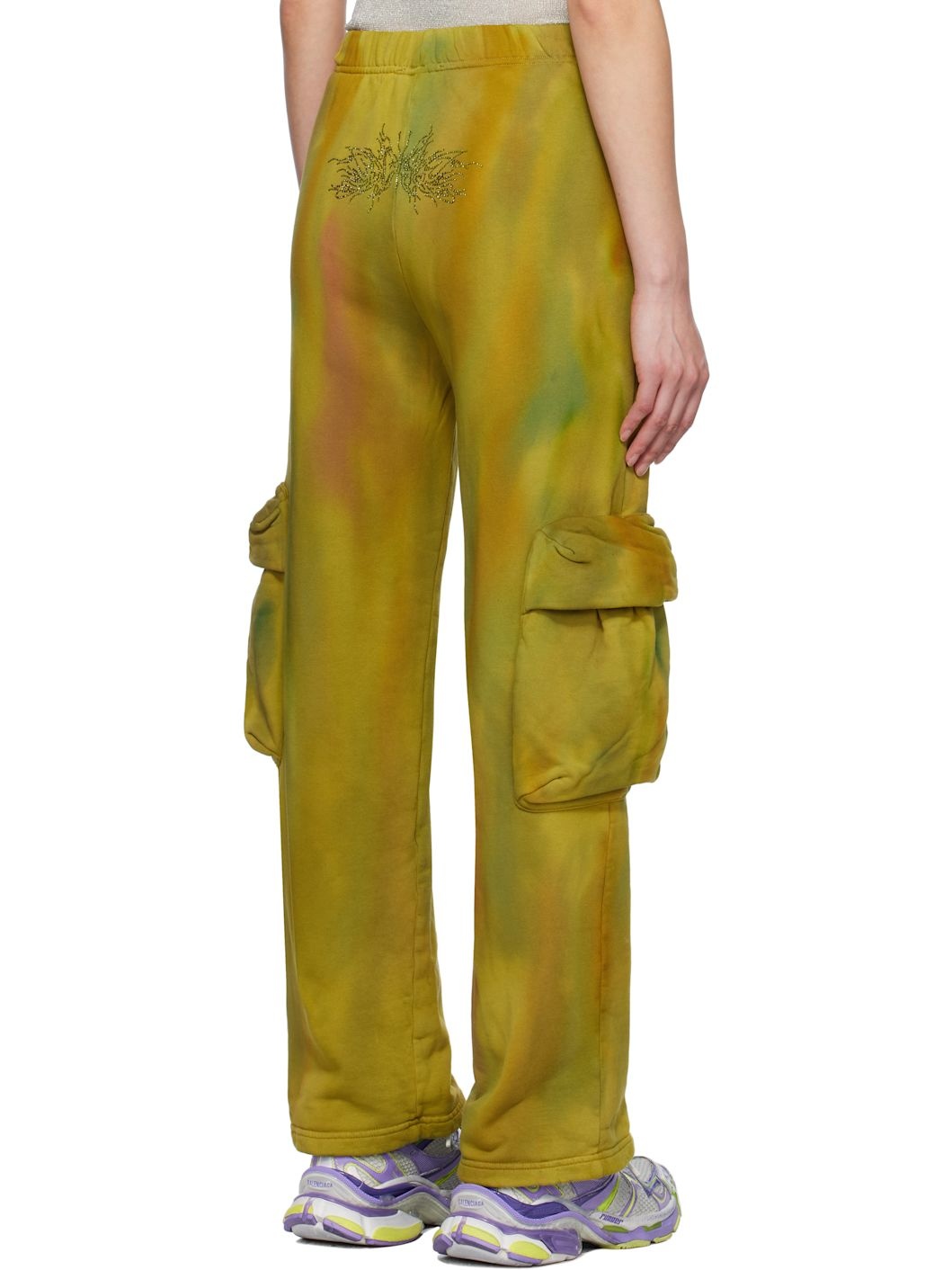 Khaki Straight-Leg Cargo Pants - 3