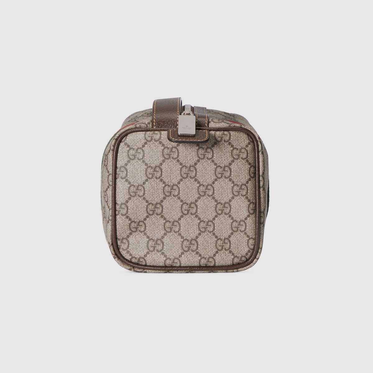 Toiletry case with Interlocking G in beige and ebony Supreme