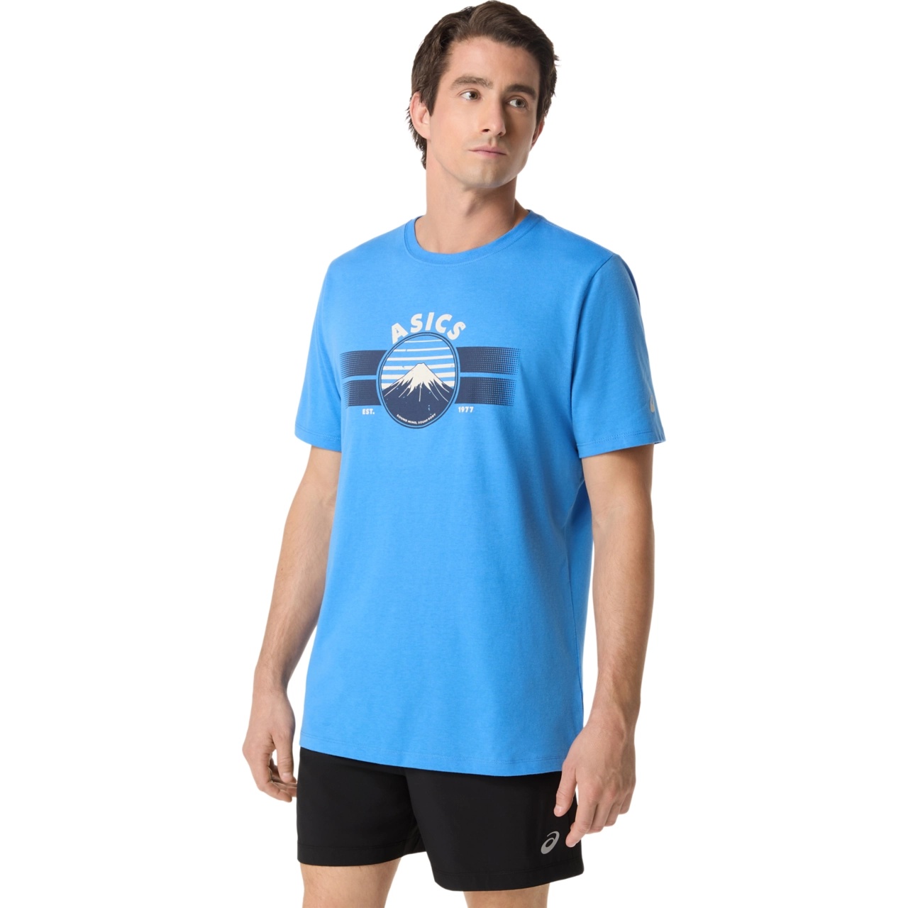 UNISEX ASICS EST 1977 MOUNTAIN TEE - 3