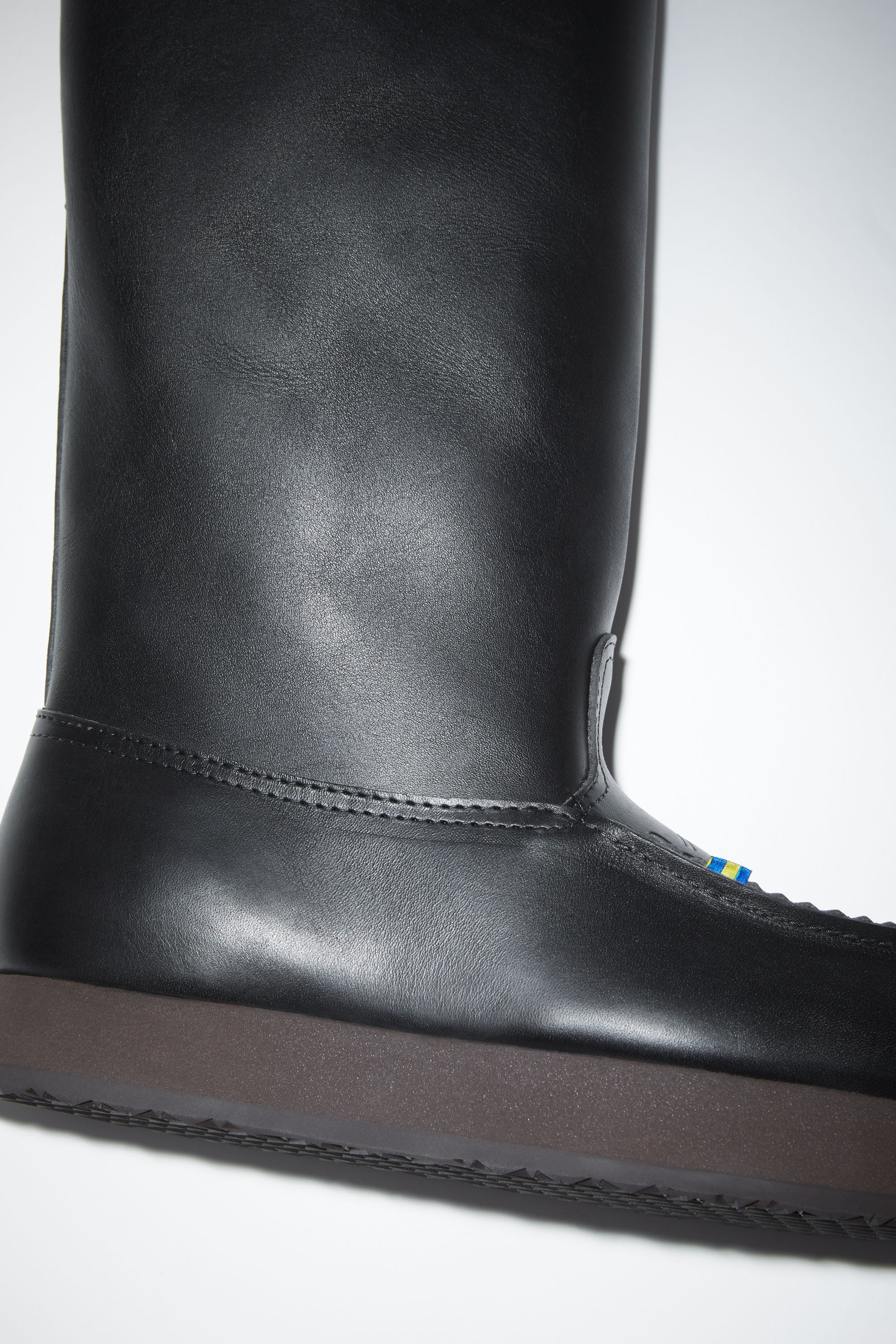 Leather boots - Black - 7