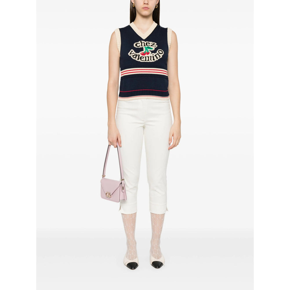 Valentino Blue Tops - Vests & Tank Tops Women - 2