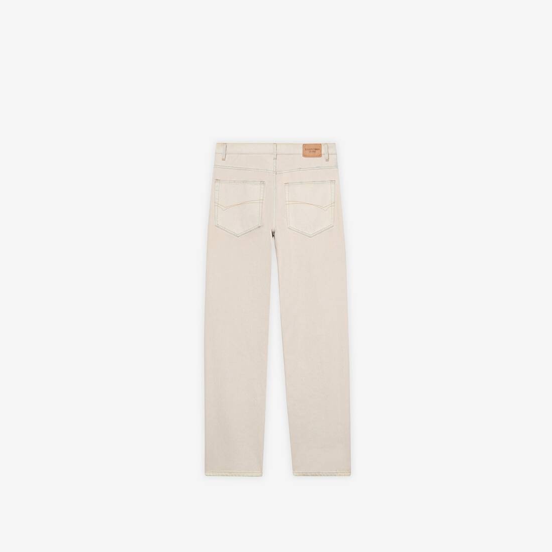 Loose Fit Pants in Beige - 2