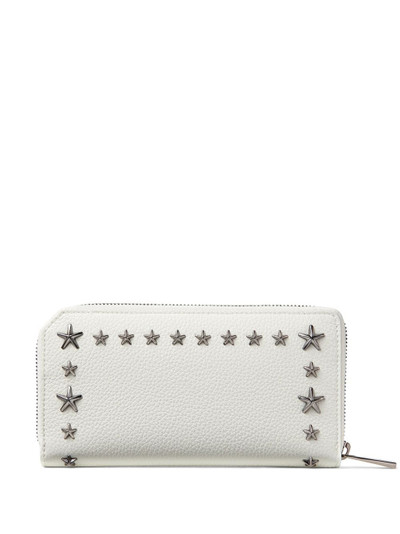 JIMMY CHOO Carnaby continental wallet outlook