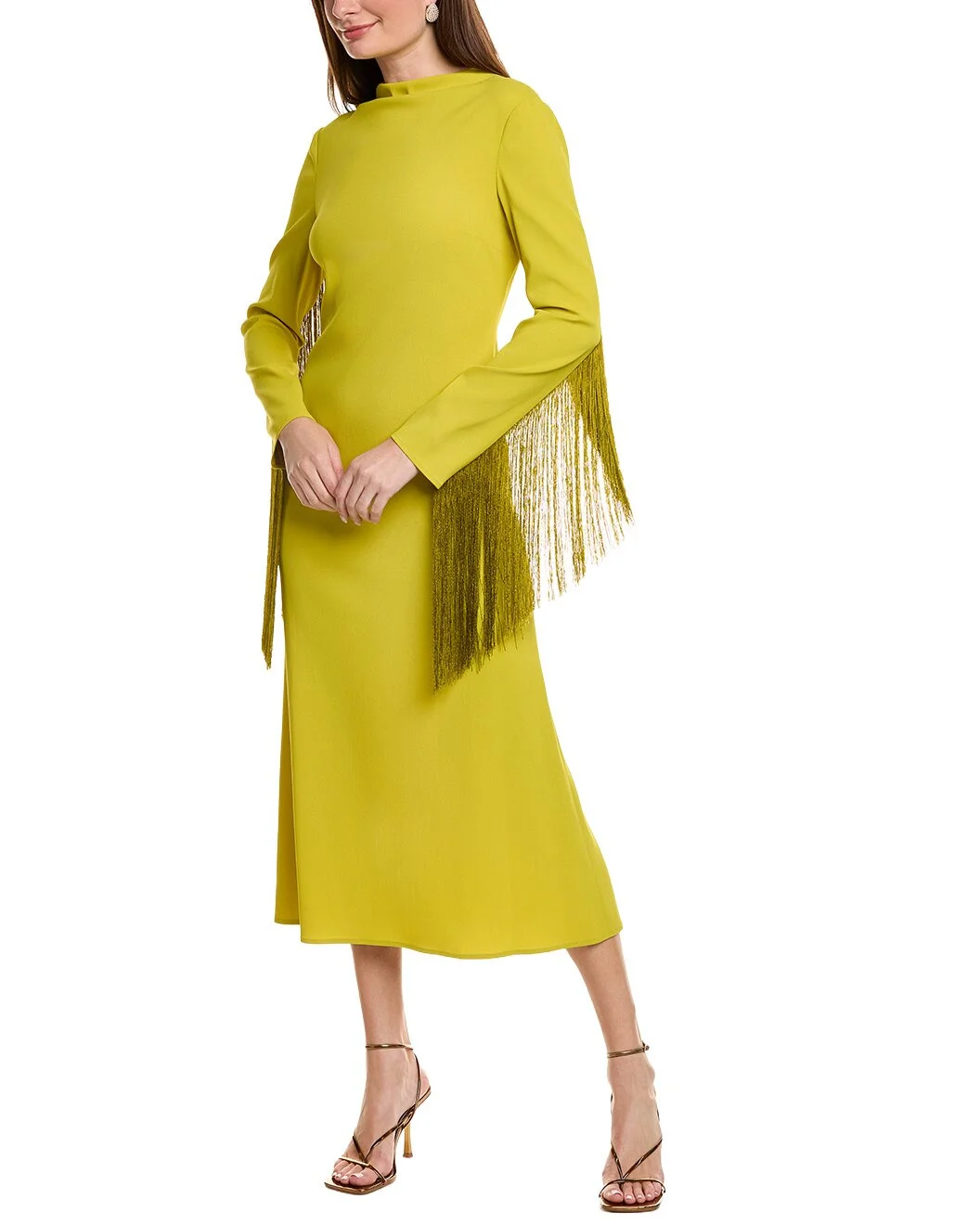 LAPOINTE Pebble Crepe Maxi Dress - 1