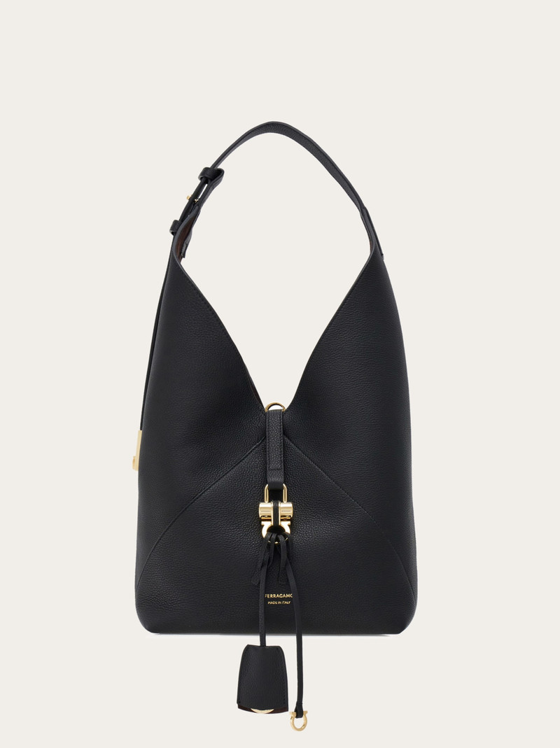 V-shaped hobo bag (M) 1