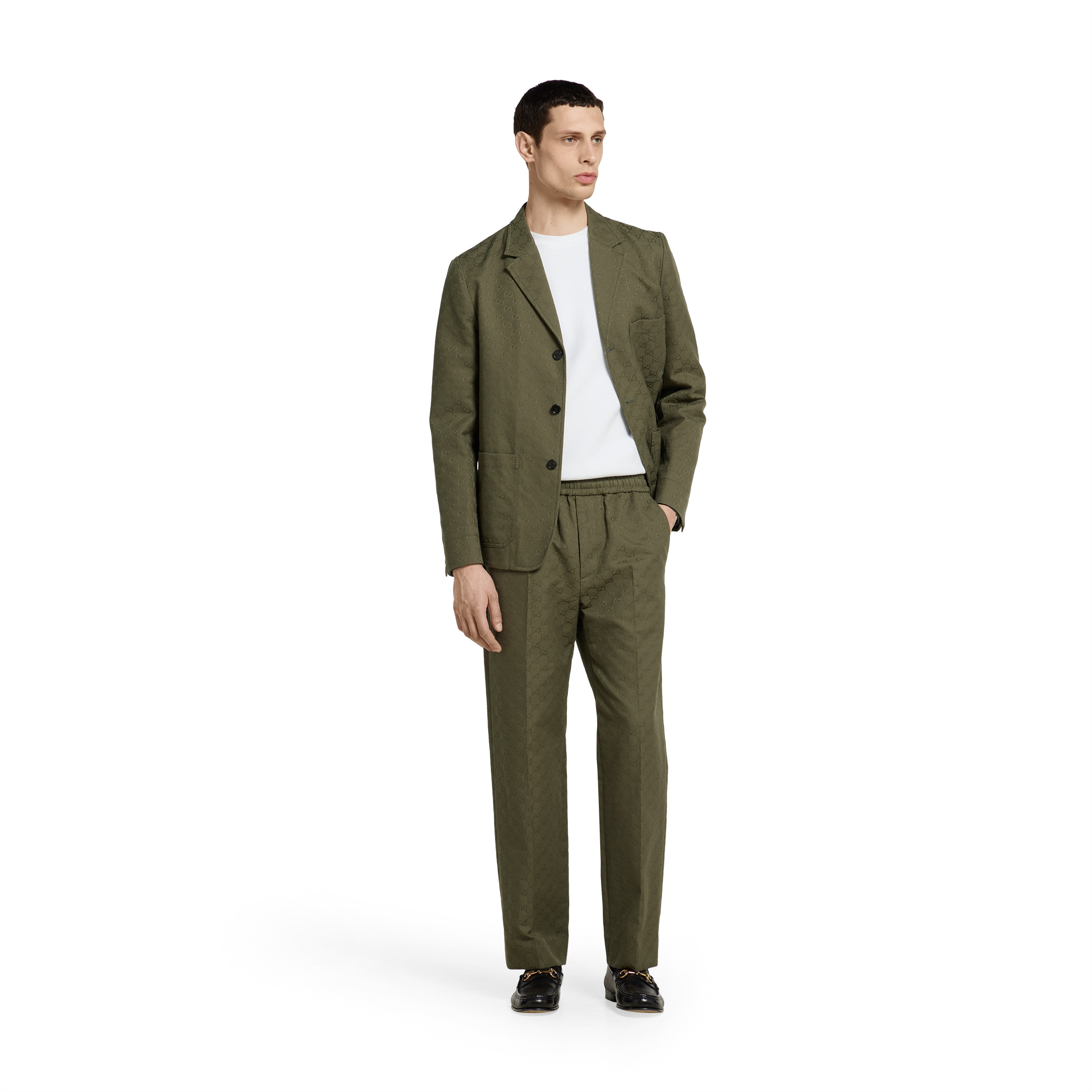 GG canvas pant - 2
