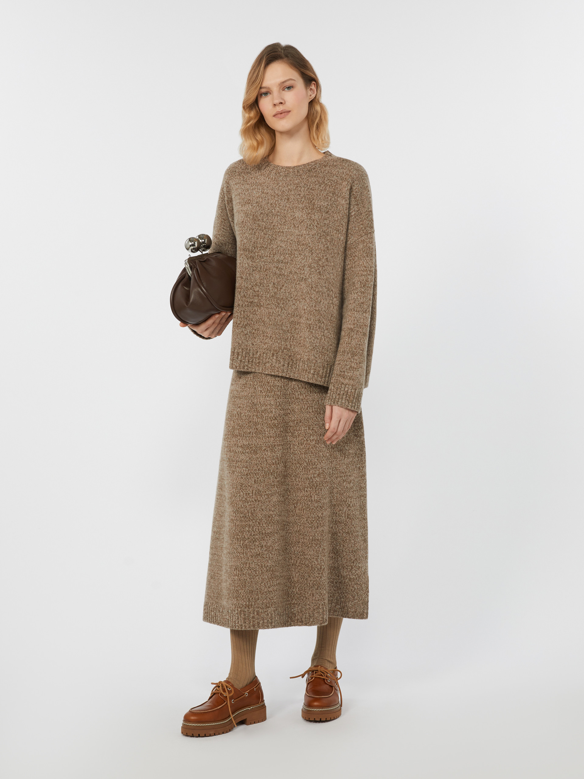 BARNABA Wool knit skirt - 2