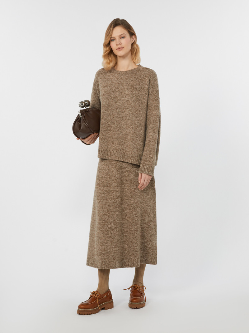 WEEKEND Max Mara BARNABA Wool knit skirt outlook