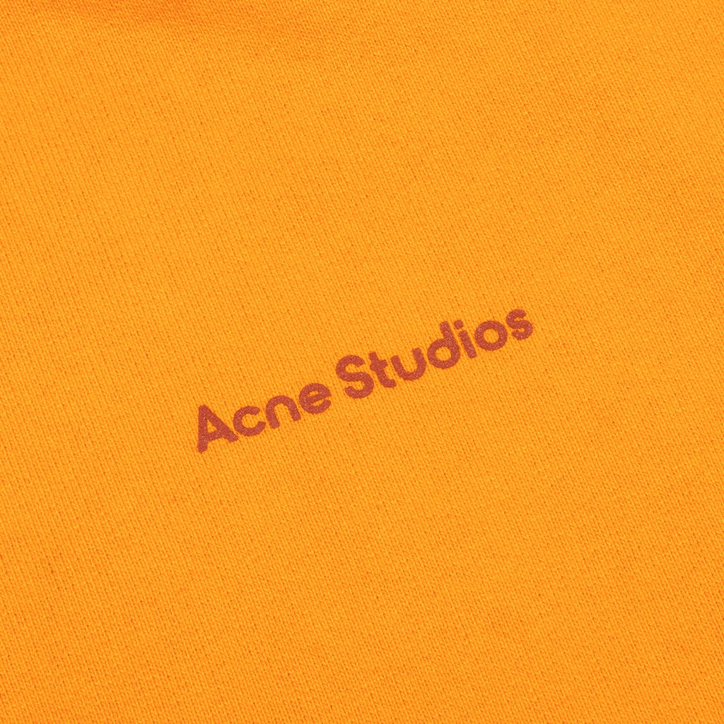 ACNE STUDIOS HOODED SWEATSHIRT - TURMERIC ORANGE - 3
