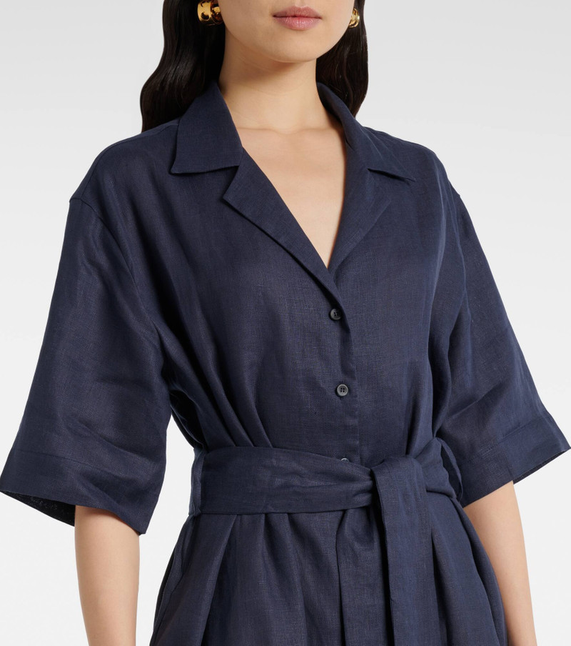 Larnaca linen midi dress 4