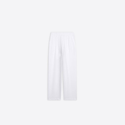 BALENCIAGA Space Sweatpants in White outlook