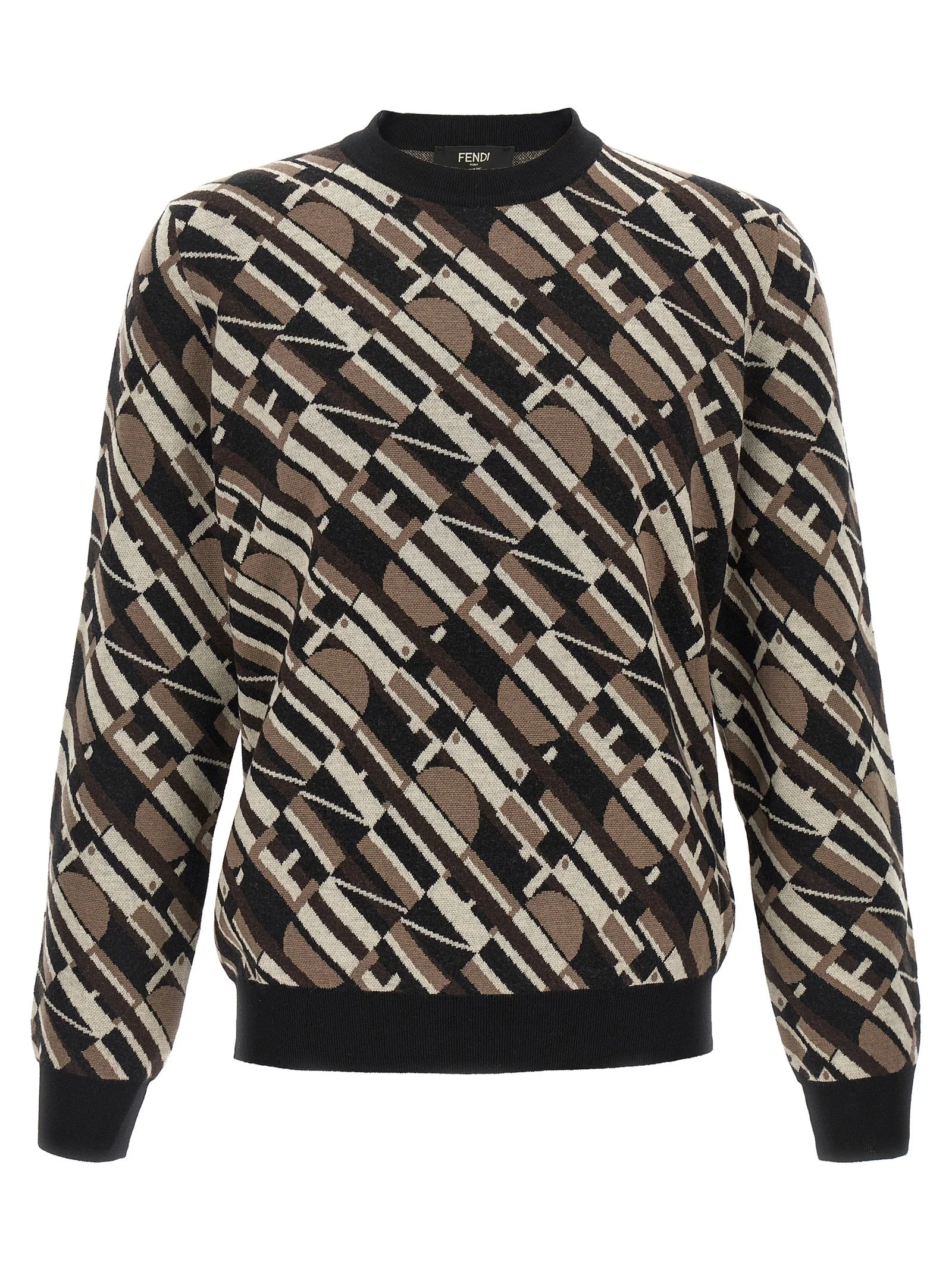 Fendi Men 'Fendi Tape' Sweater - 1