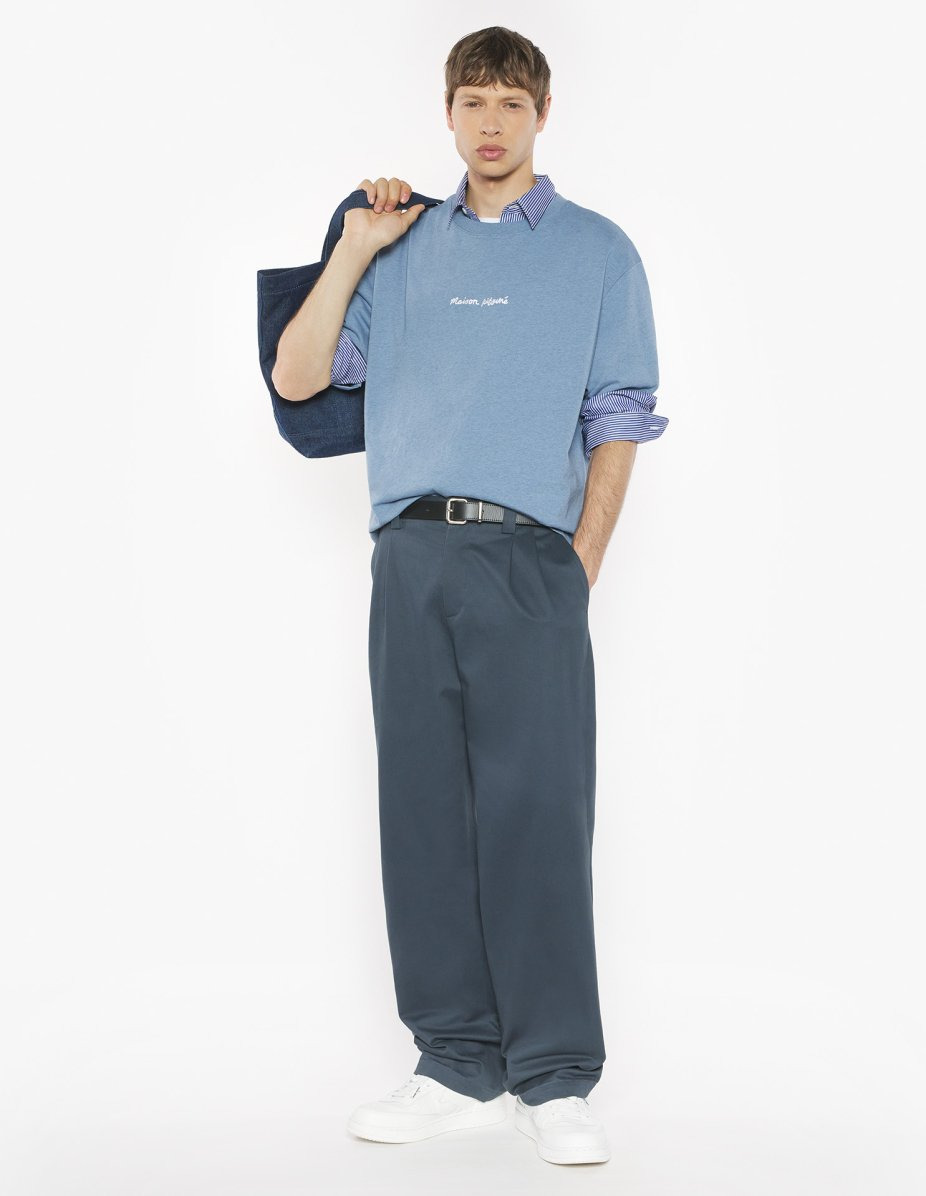 MAISON KITSUNE LINE HANDWRITING OVERSIZE TEE-SHIRT - 2