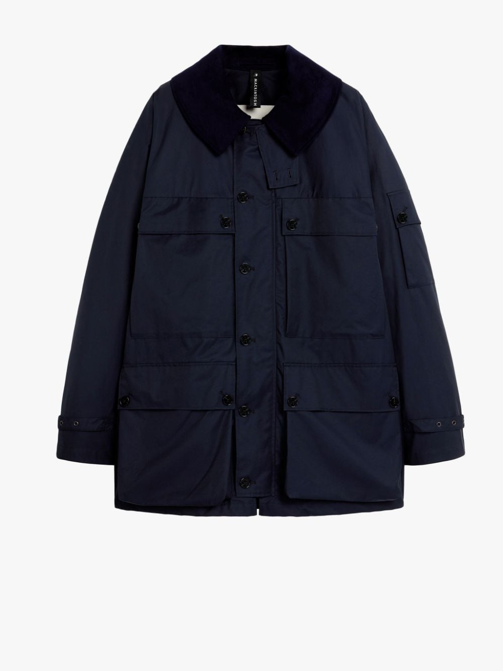 SPRING STREET NAVY COTTON BLEND JACKET | GMM-221 - 1