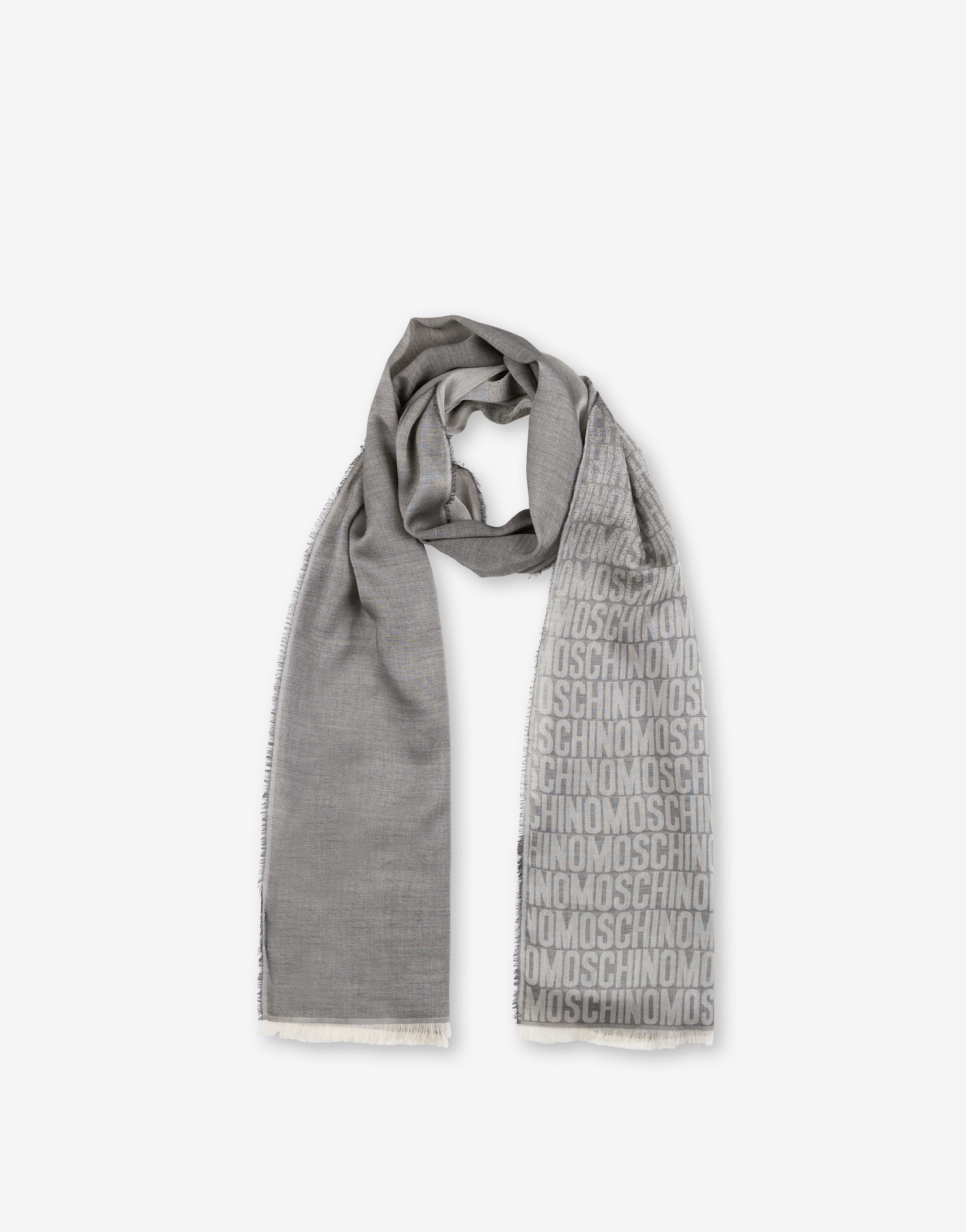 DÉGRADÉ LOGO MODAL-BLEND SCARF - 2