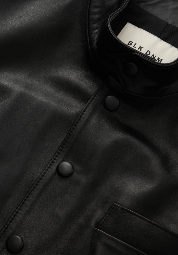 LEATHER JACKET 63 BLACK - 5