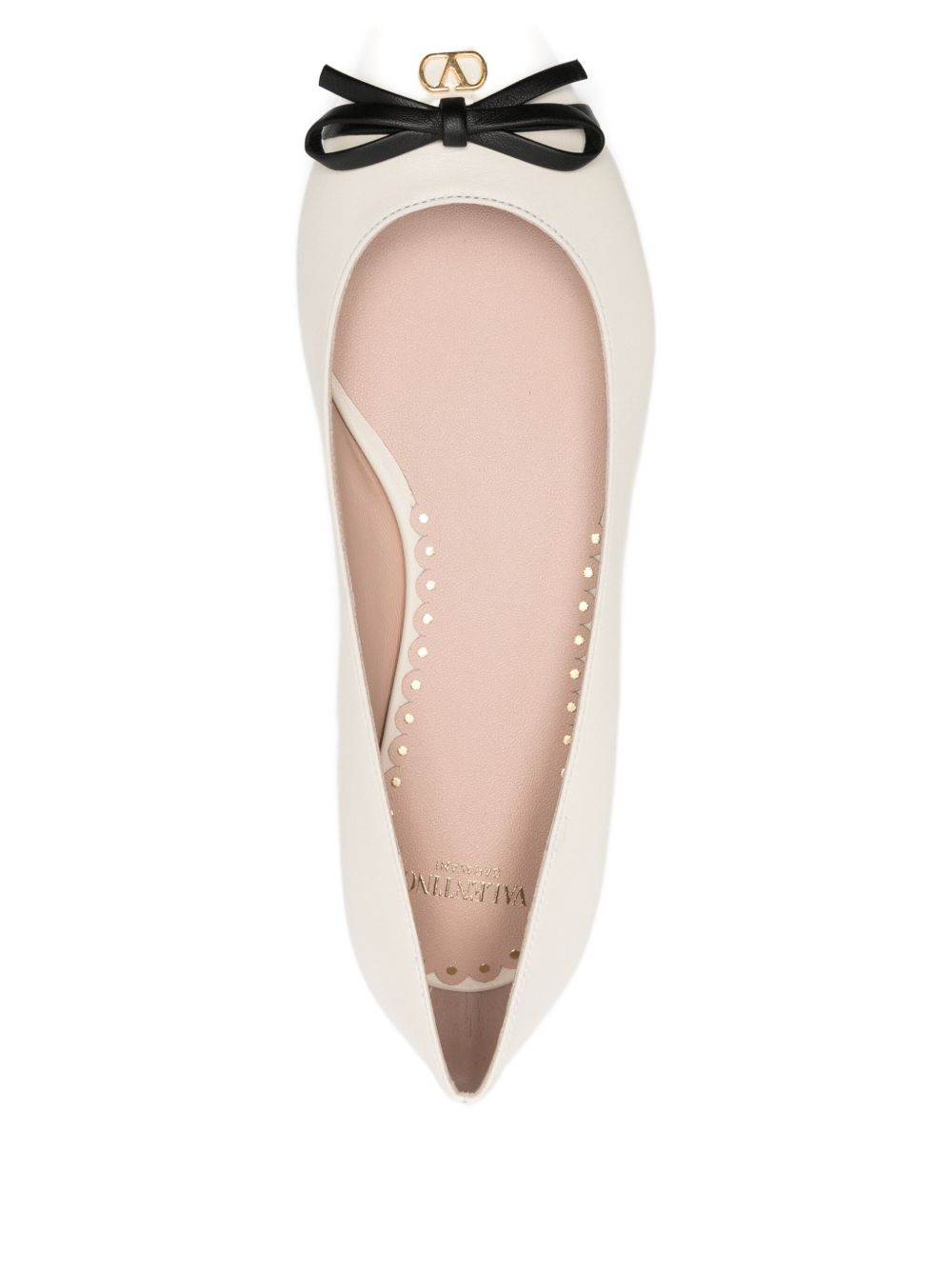 Valentino Garavani Flat shoes Ivory - 4