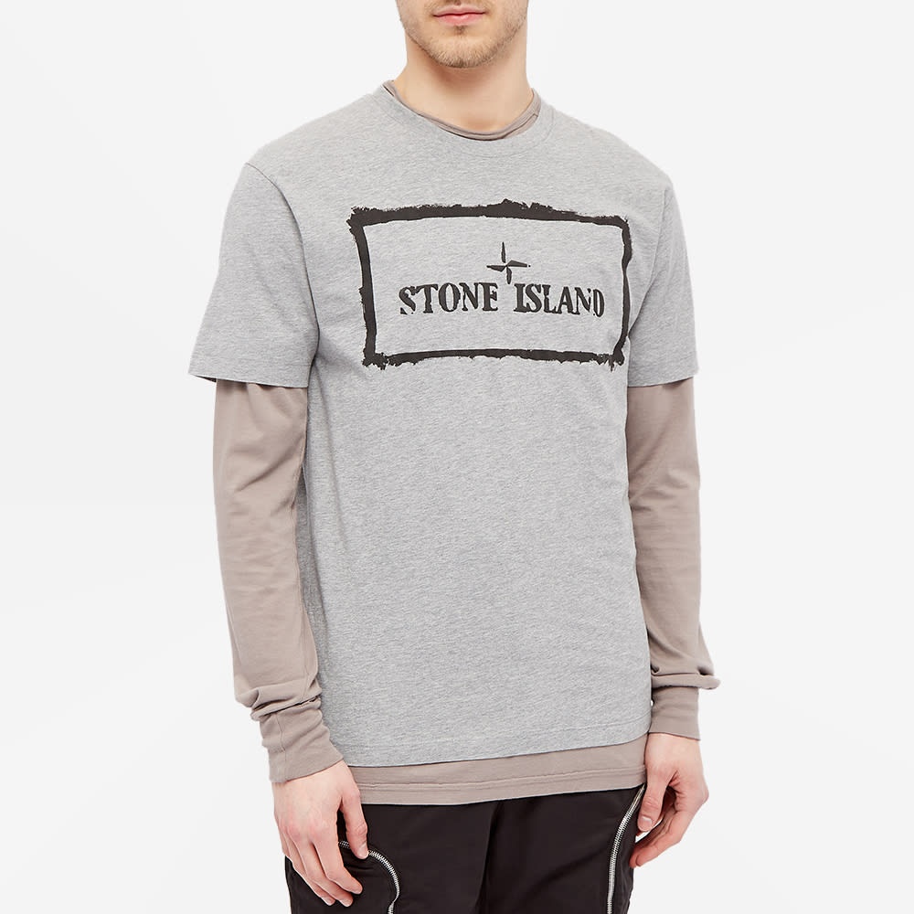 Stone Island Stencil One Prnt Tee - 4