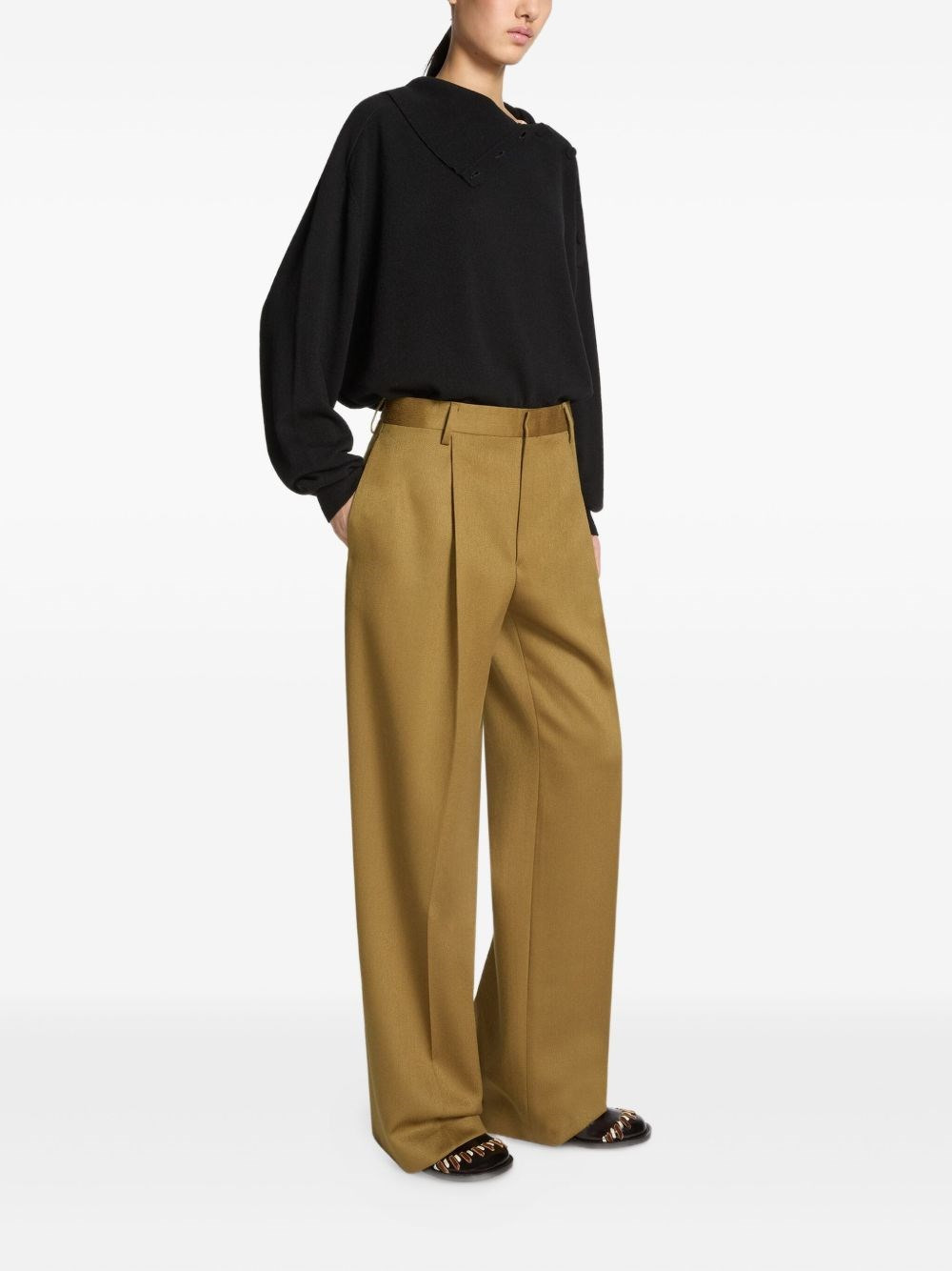 tailored wool trousers - 2