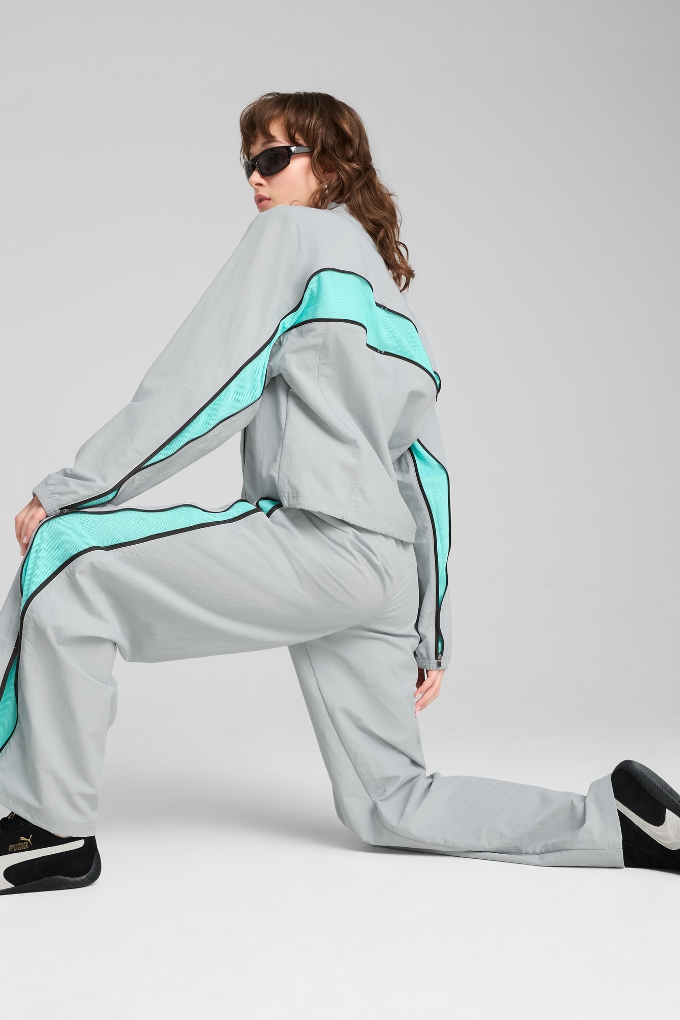 DARE TO Women's Oversized Full-Zip Woven Jacket - 5