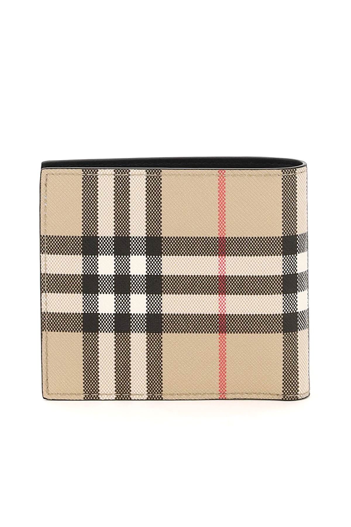 VINTAGE CHECK BI-FOLD WALLET - 3