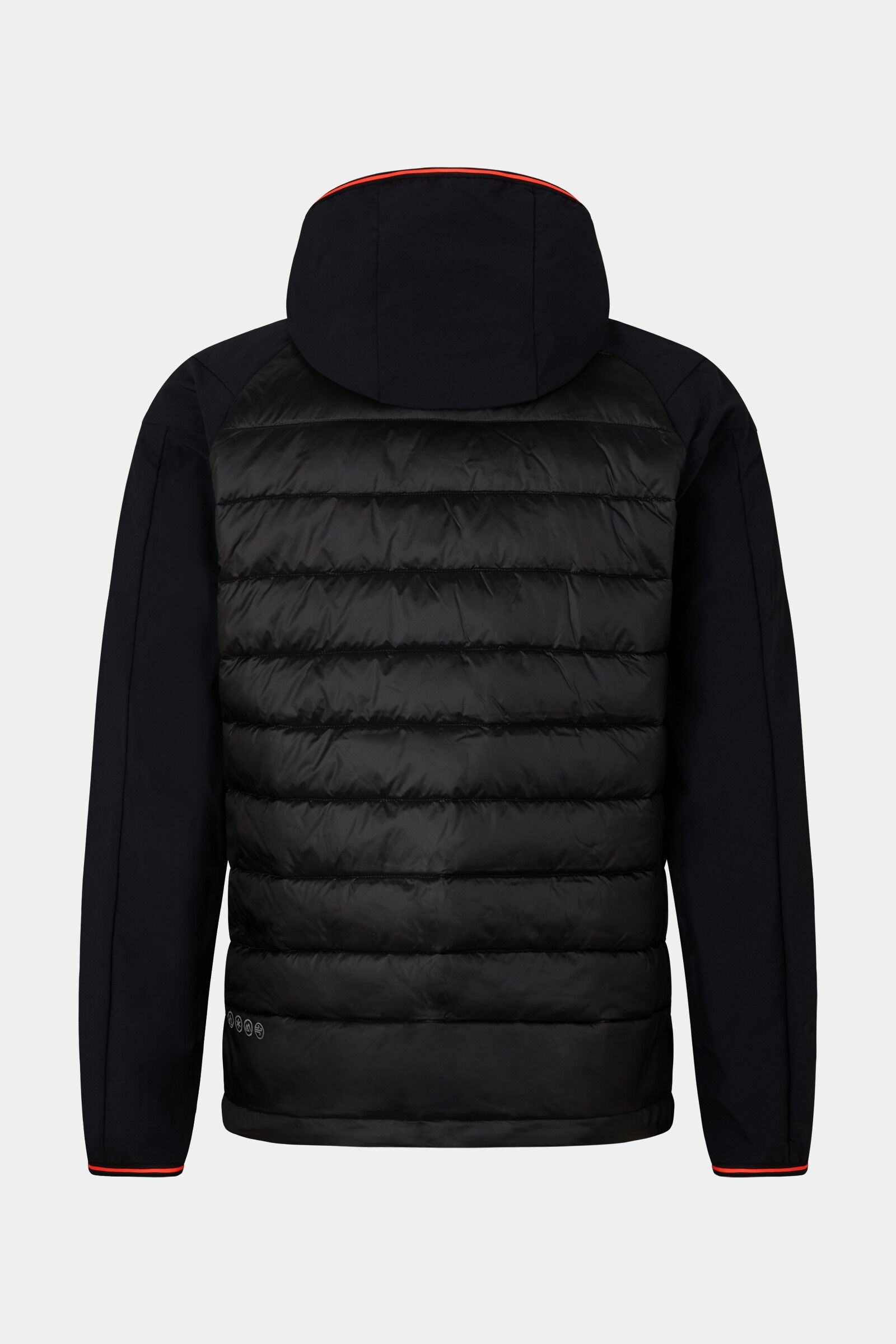 Kegan Hybrid jacket in Black - 8