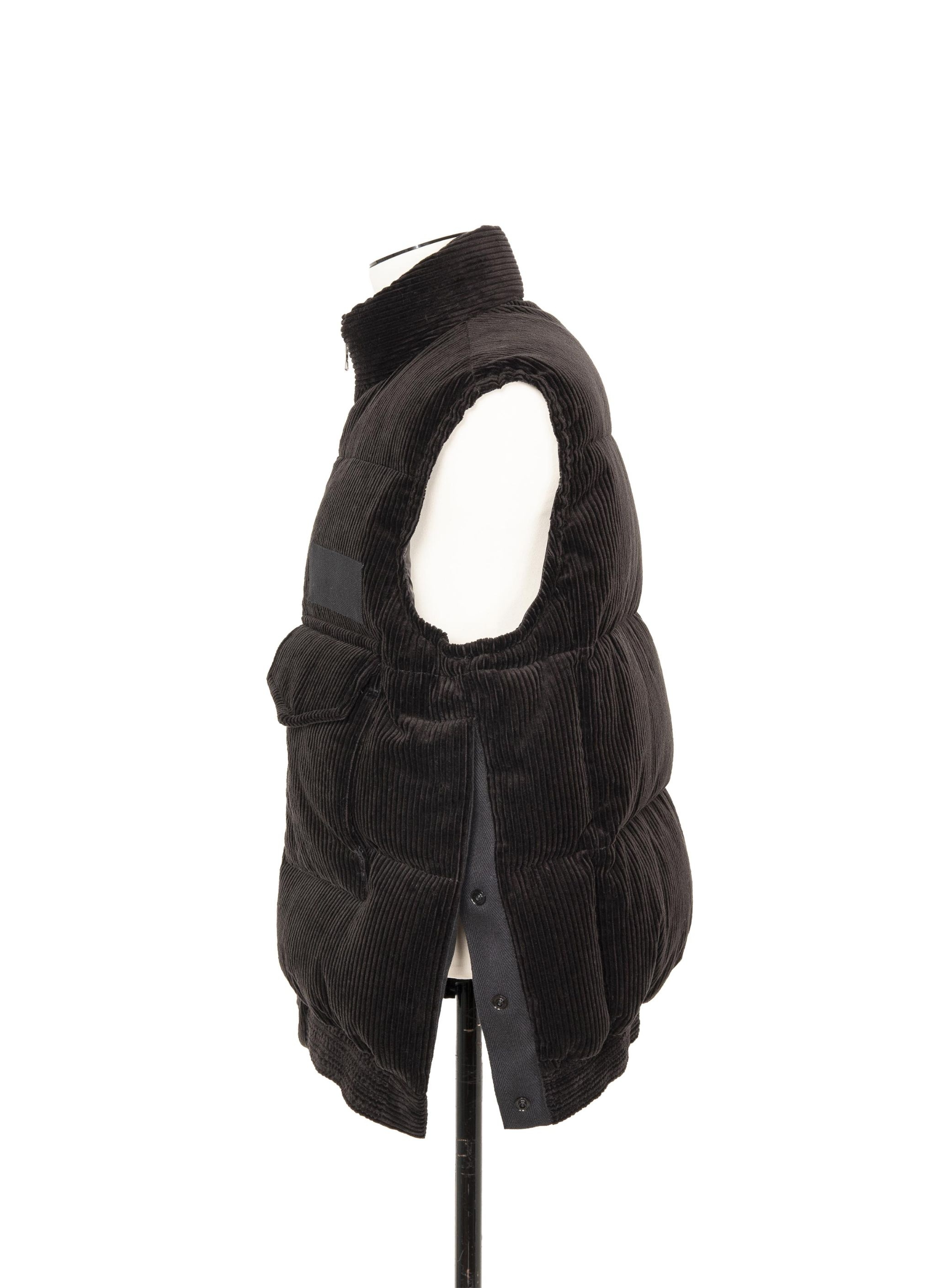 Corduroy Puffer Vest - 3