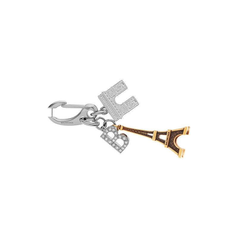 Paris Souvenir Collector Earring in Multicolored 3