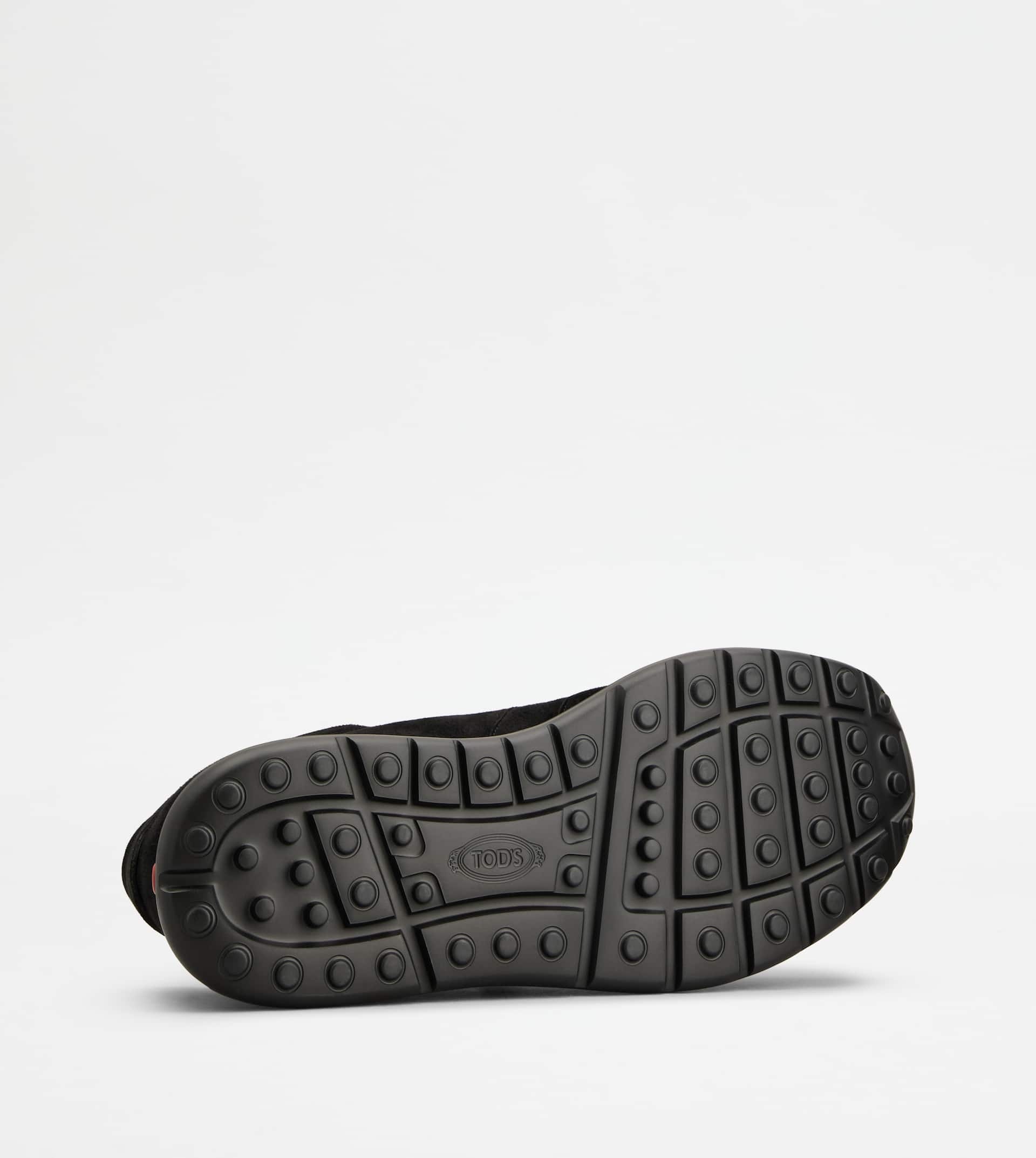 SNEAKERS IN SUEDE - BLACK - 4