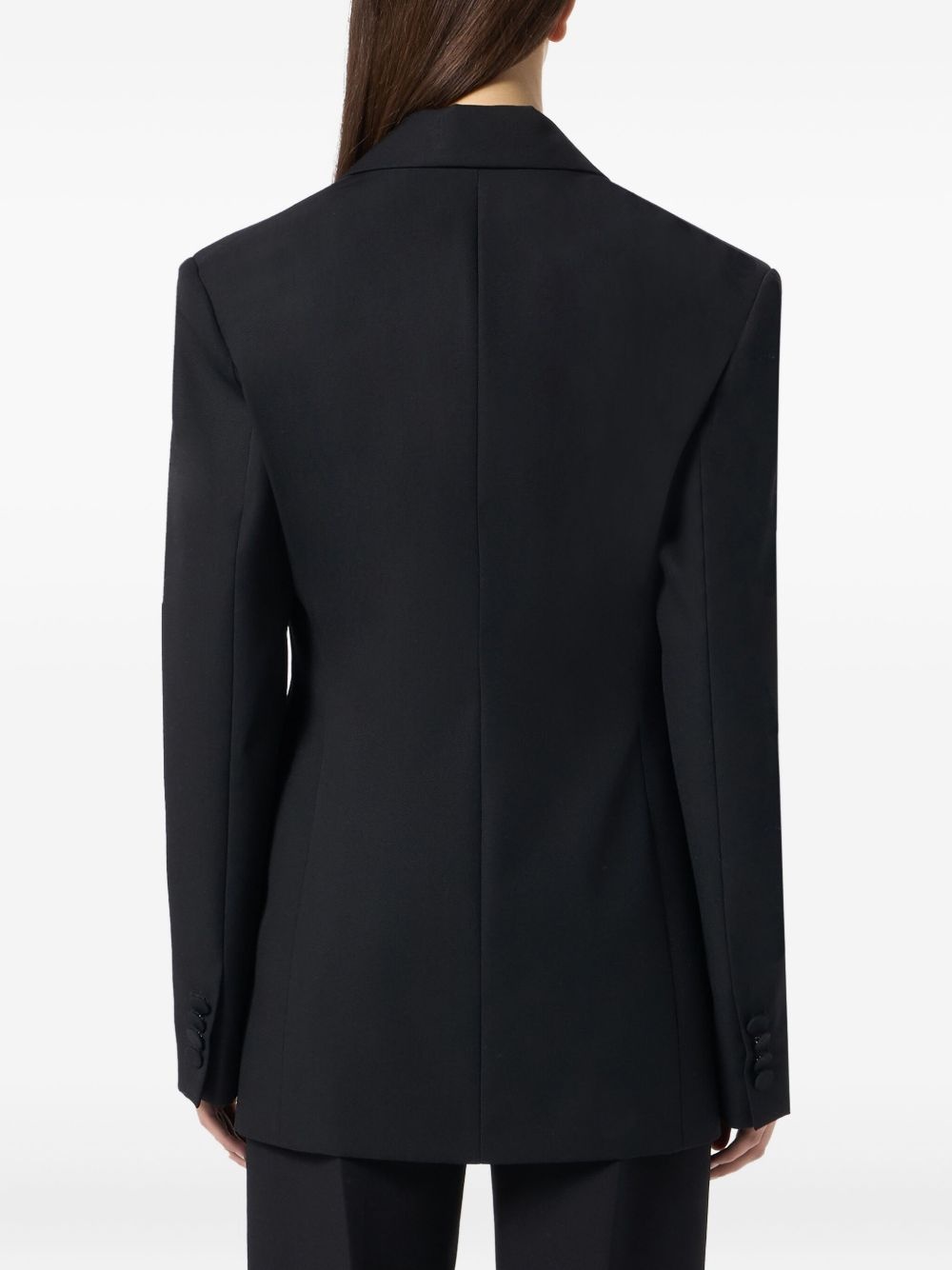 embroidered-rose blazer - 5