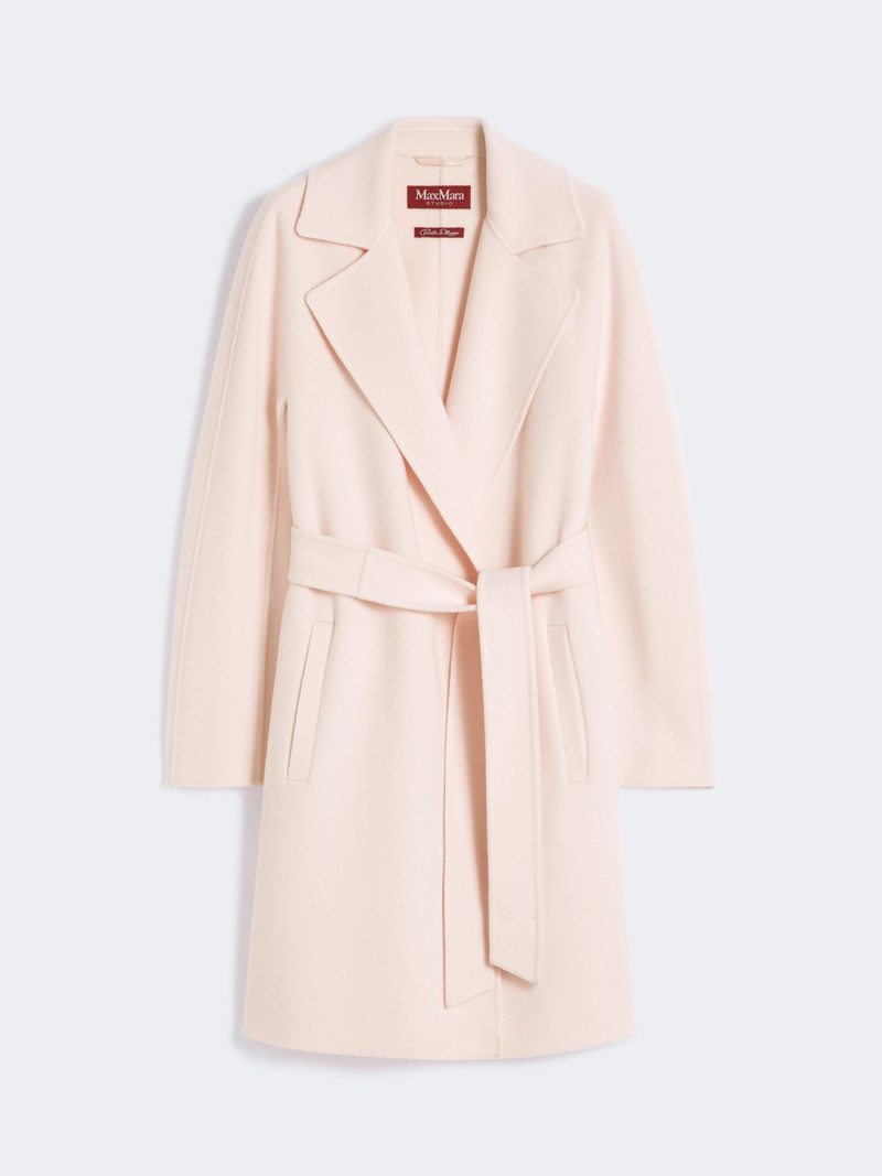 TENORE Wool and cashmere coat - PINK 1