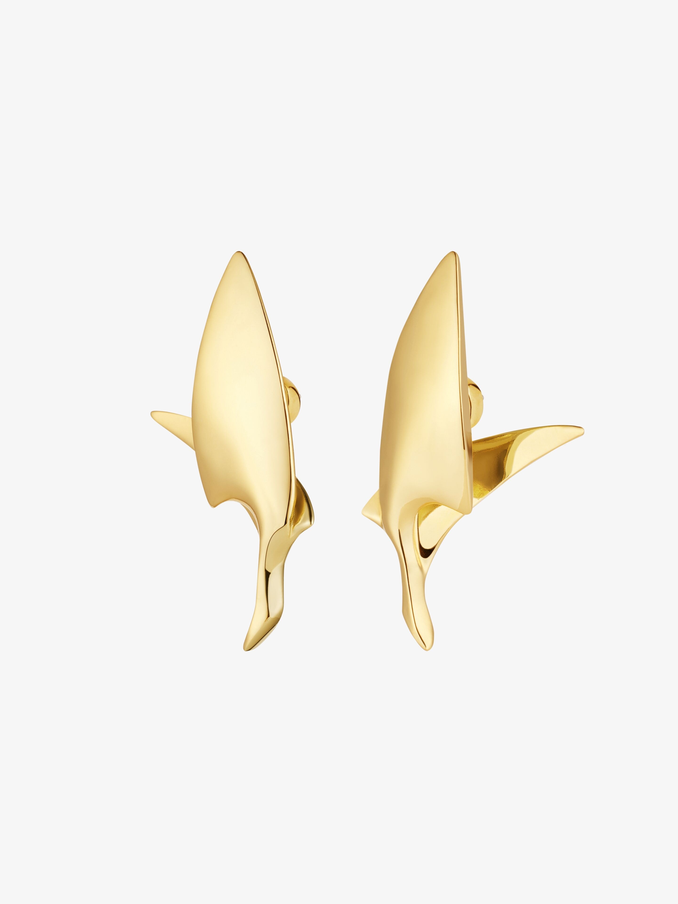 BIRD EARRINGS IN METAL - 3