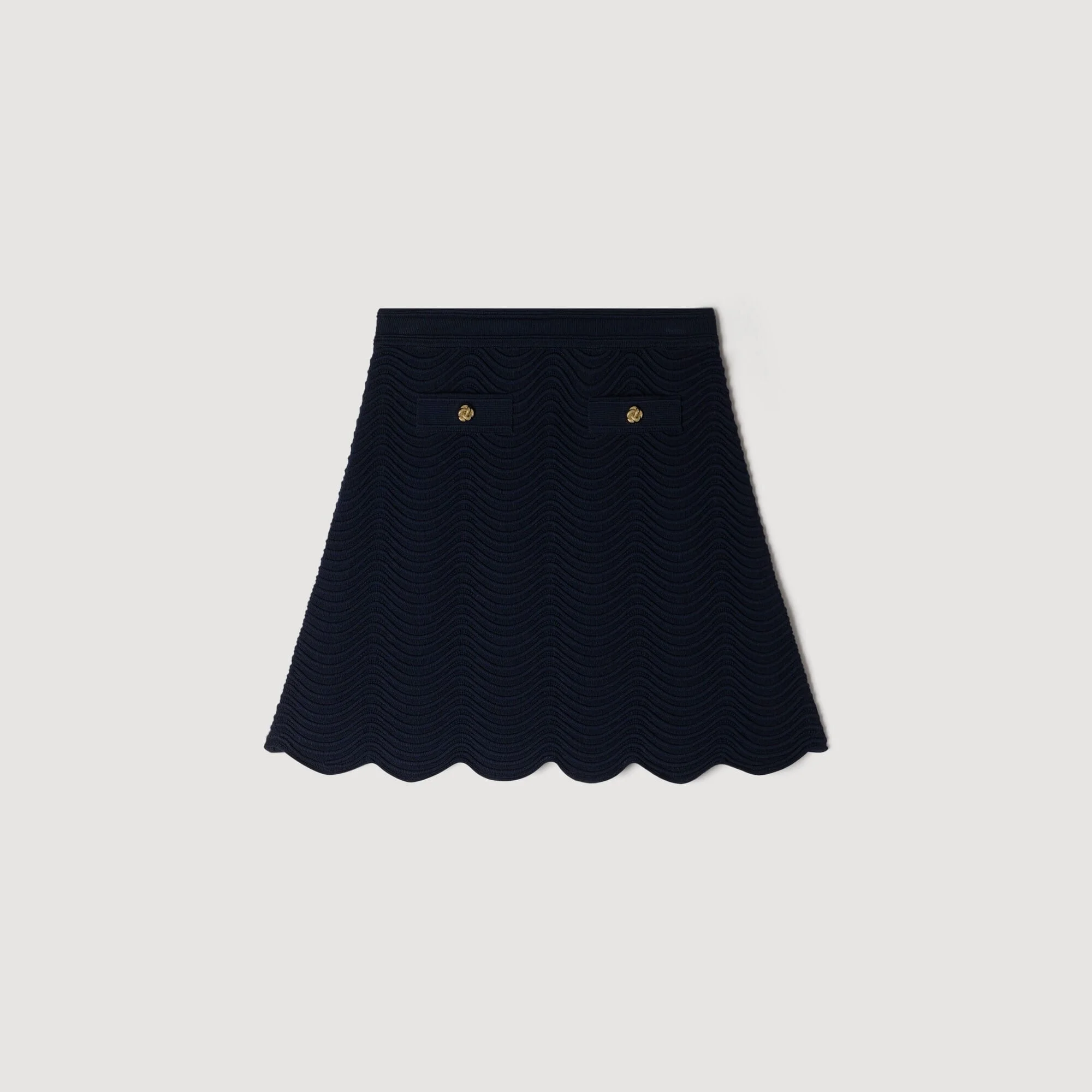 MINI KNIT SKIRT - 1