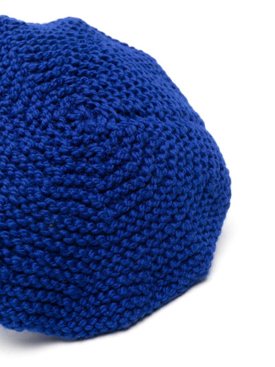 Maison Margiela chunky-knit beret hat outlook