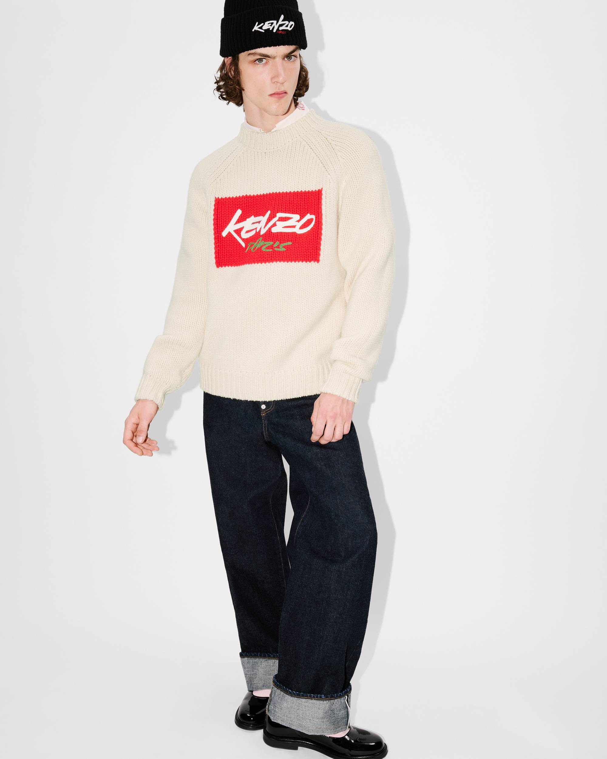 'Kenzo x Futura 2000' jumper in wool - 7
