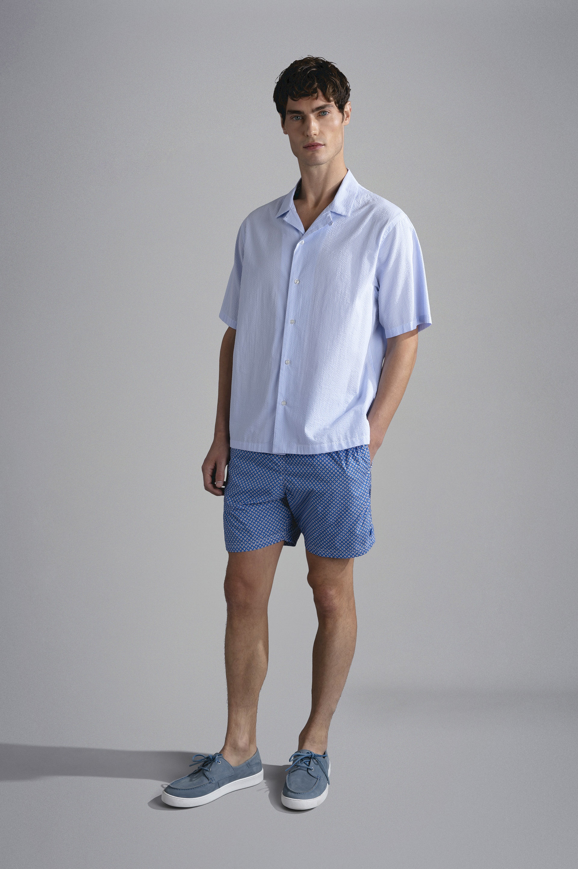 COTTON SEERSUCKER SHIRT - 2