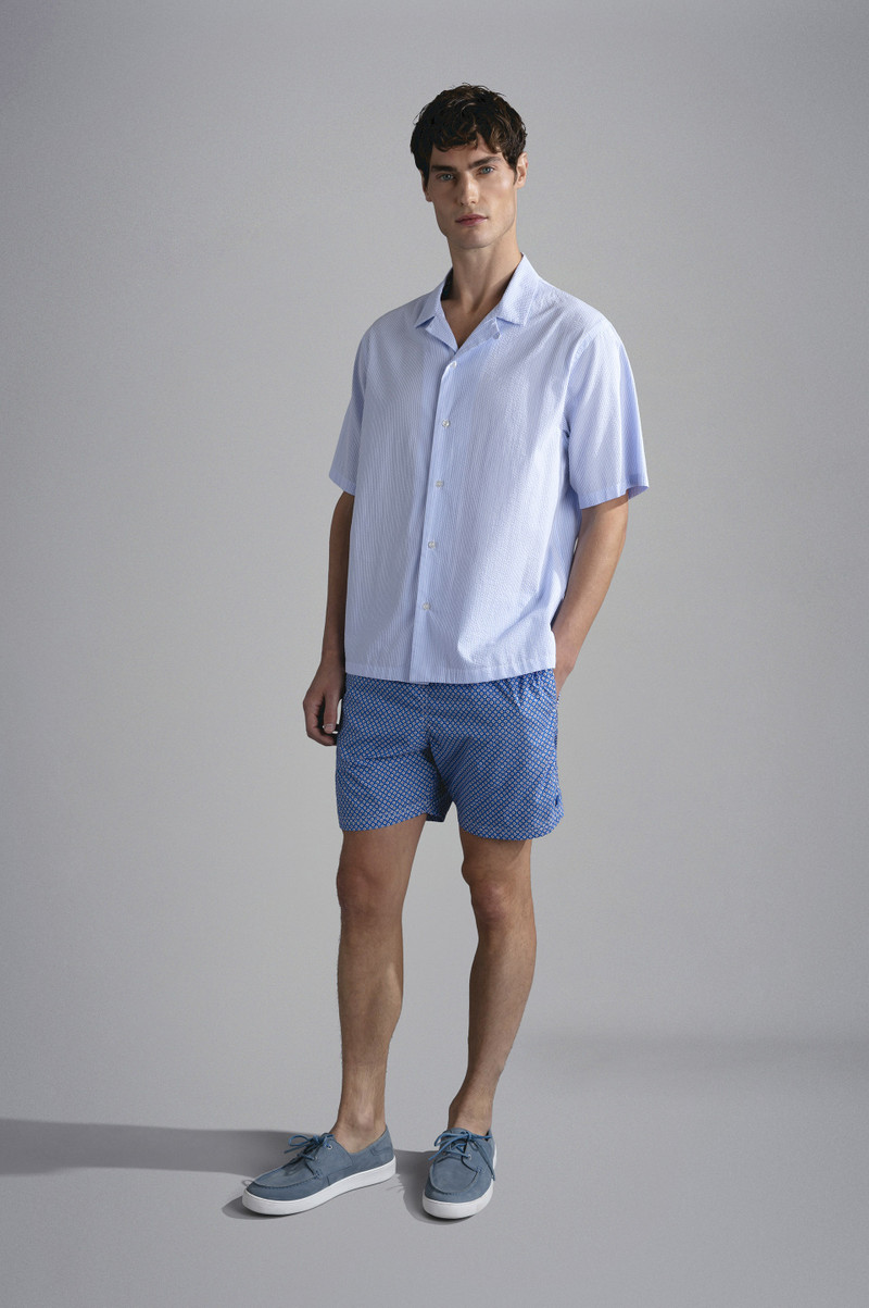 Paul & Shark COTTON SEERSUCKER SHIRT outlook