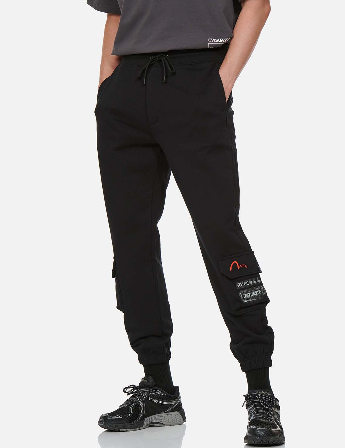 Eclipse Seagull Print Cargo Sweatpants - 4