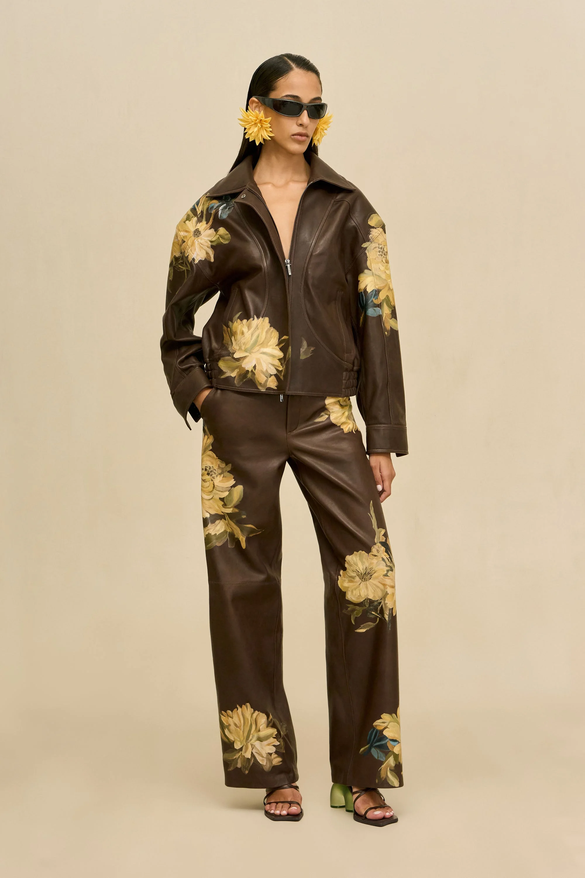 PABLO LEATHER PANT - 1