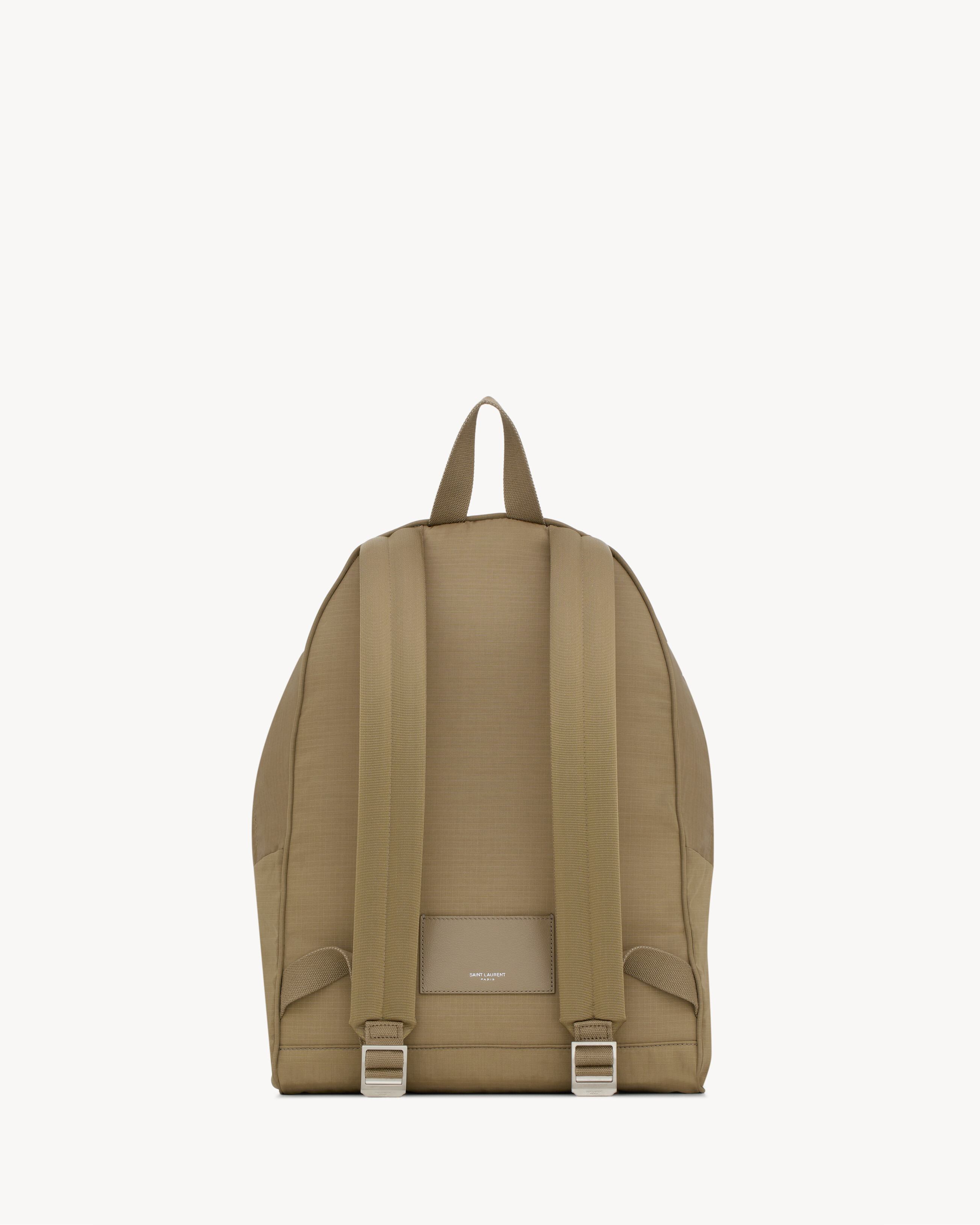 CITY BACKPACK IN NYLON RIPSTOP AND LEATHER - 2