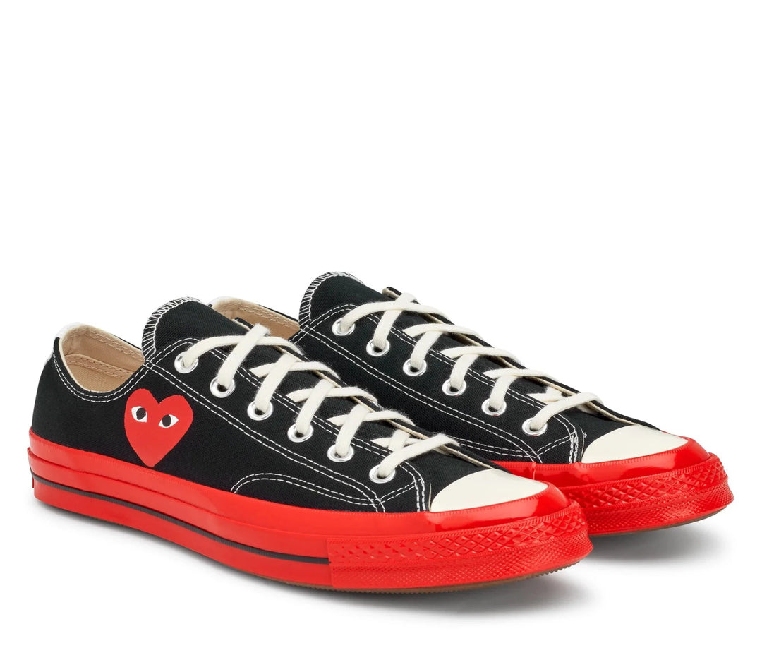 Converse Red Sole Low Top - 2