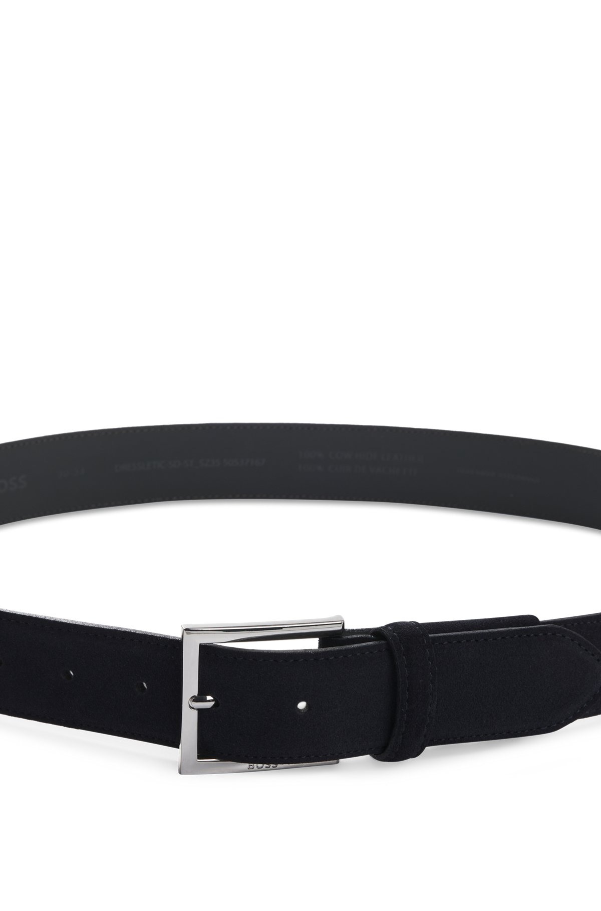 DRESSLETIC LEATHER BELT WITH CONCEALED ELASTIC - 4