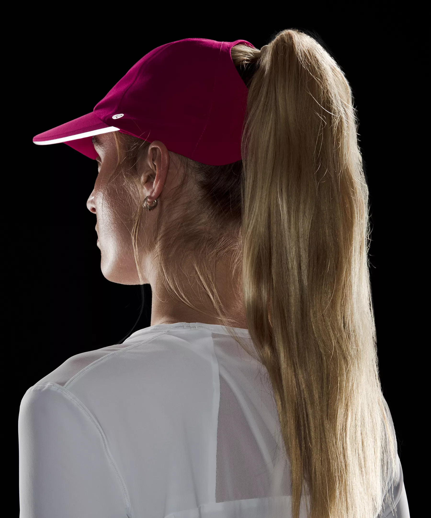 Women's Fast and Free Ponytail Running Hat - 4