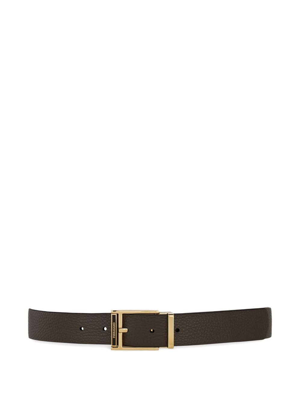 reversible square-buckle belt - 3