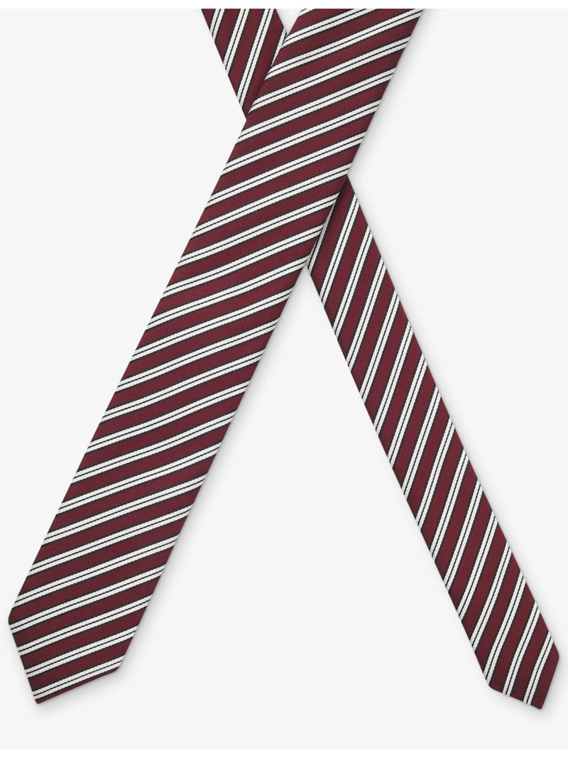 Striped Silk-Blend Tie 3
