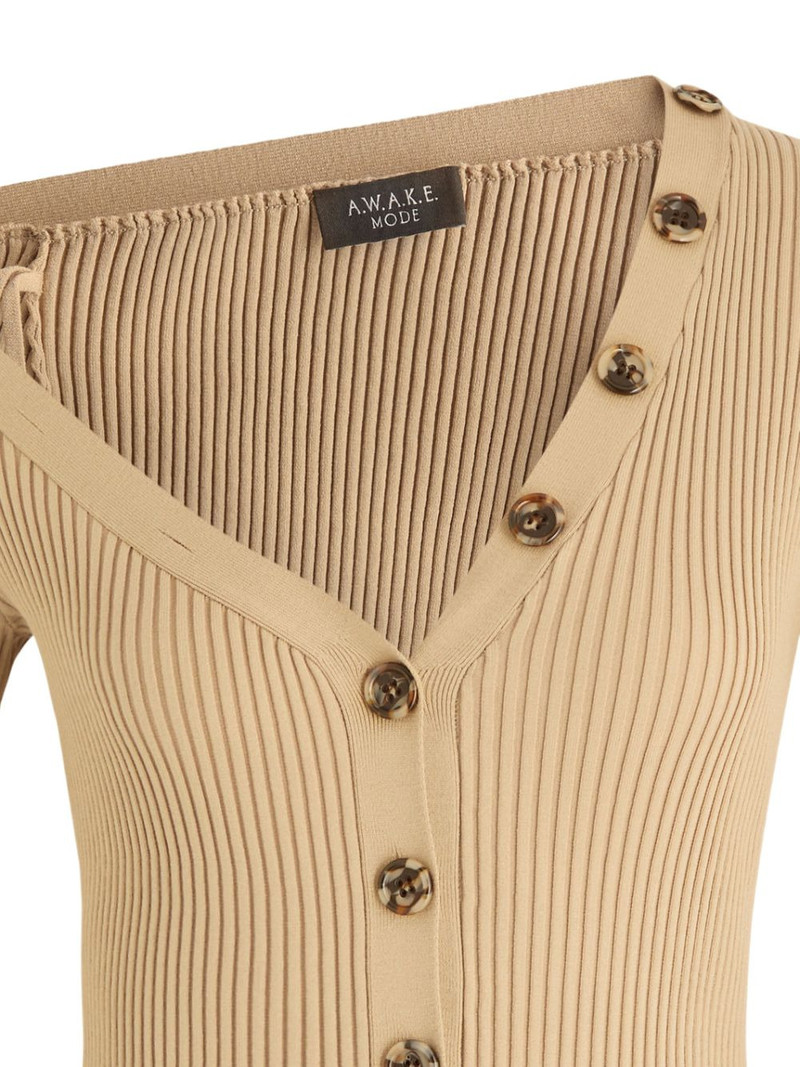 A.W.A.K.E. MODE button-up bodysuit outlook