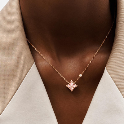 Louis Vuitton Color Blossom BB Star Pendant, Pink gold, Pink Mother-of-Pearl and diamond outlook