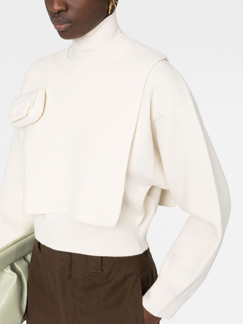 pocket-detail roll neck jumper 3