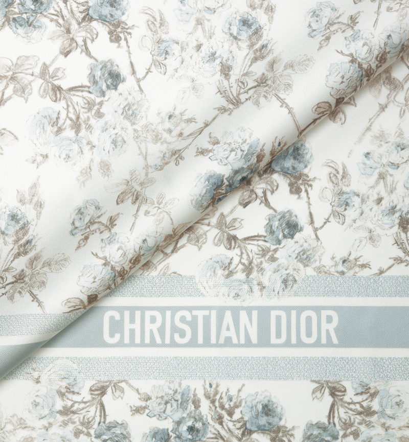 Dior Rosier de Dior 90 Square Scarf outlook